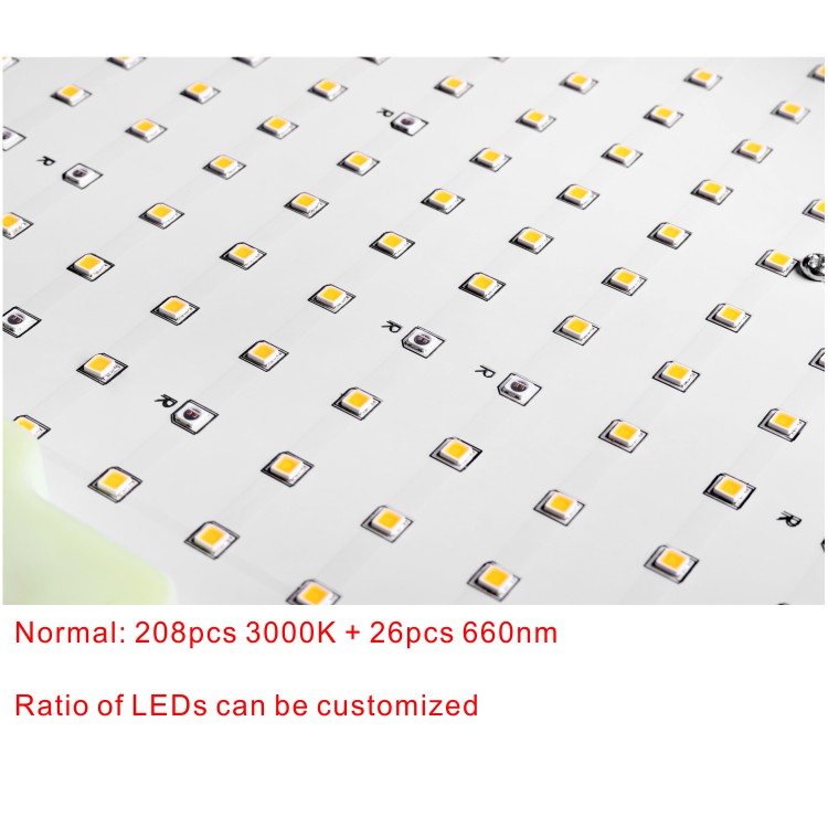 100W 240W 450W 600W Indoor Full Spectrum Hydroponic Plant Growing Quantum Board LED Grow Light